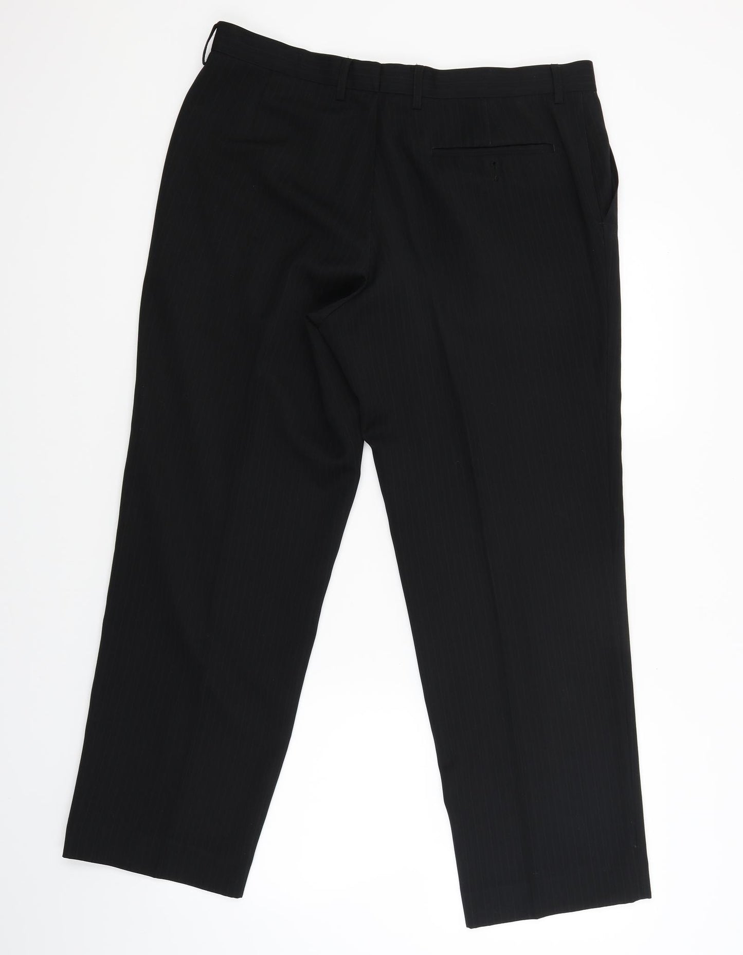 Marks & Spencer Womens Black   Trousers  Size 36 L30 in