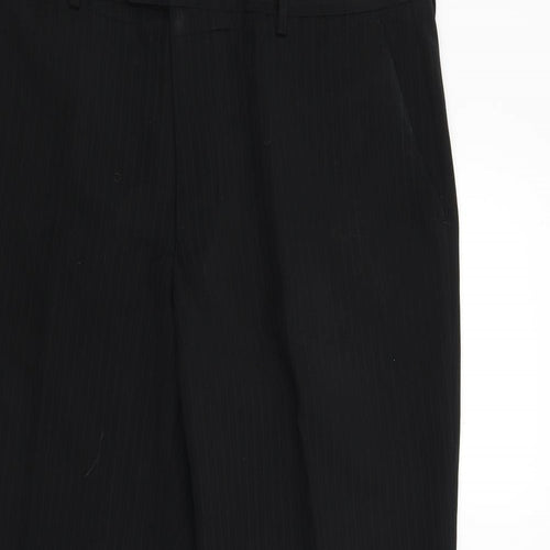 Marks & Spencer Womens Black   Trousers  Size 36 L30 in