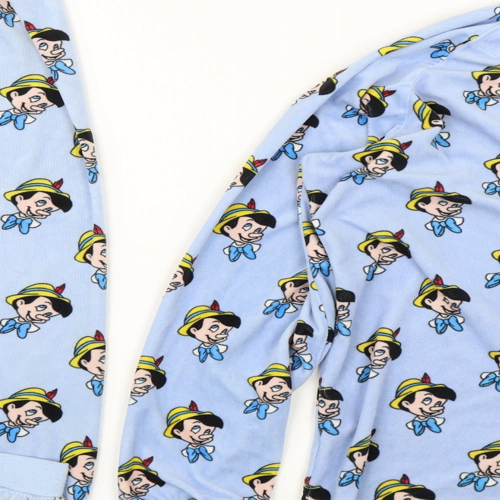 Love to Lounge Womens Blue Solid  Top Pyjama Set Size XL  - Pinocchio