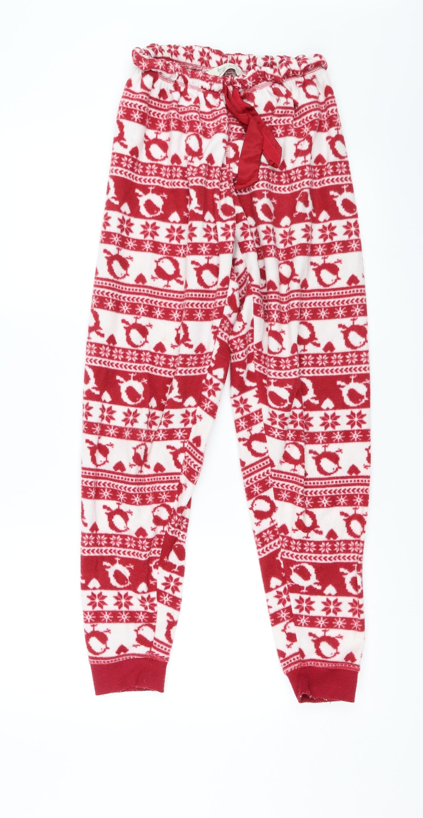 Love To Lounge Womens Red Fair Isle   Lounge Pants Size XS  - Chirstmas