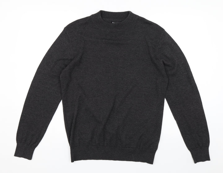 Brave Soul Womens Grey   Pullover Jumper Size L