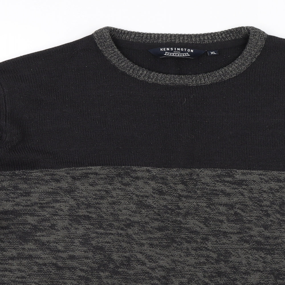 Kensington Mens Black   Pullover Jumper Size XL