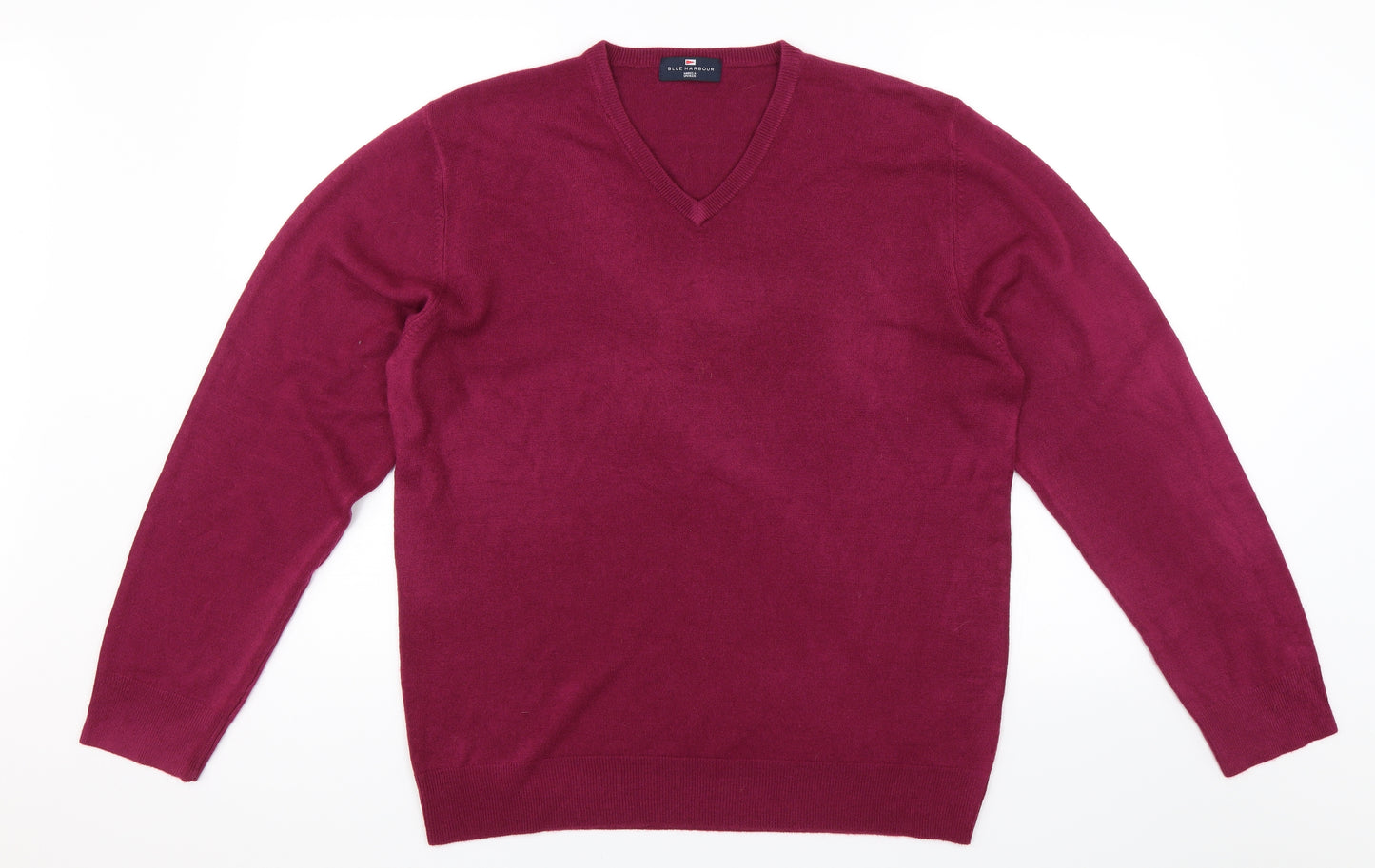 Marks and Spencer Mens Pink   Pullover Jumper Size L