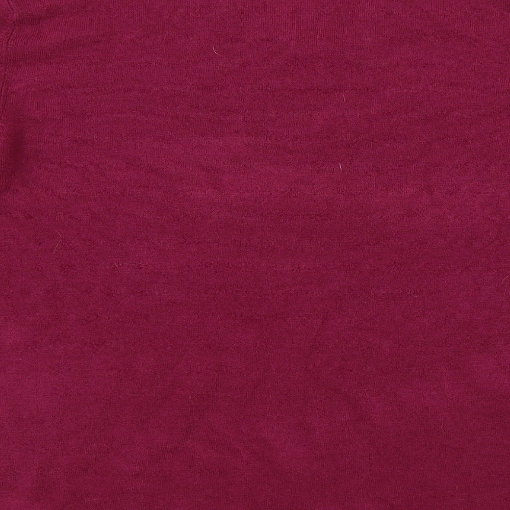 Marks and Spencer Mens Pink   Pullover Jumper Size L