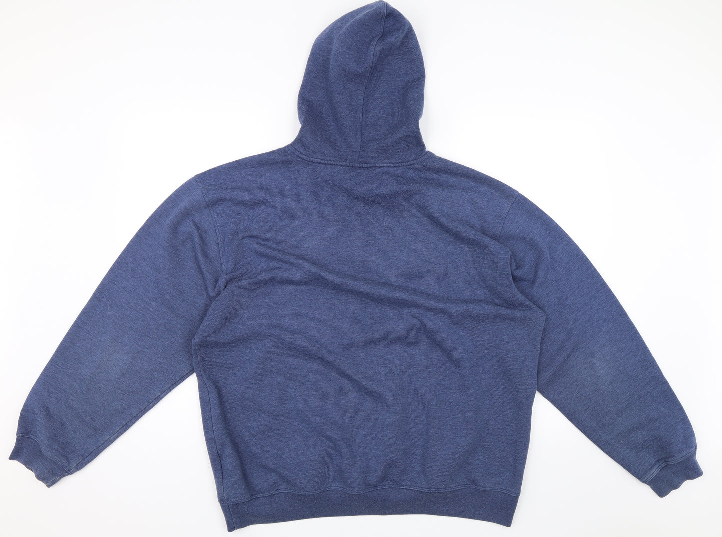 Reebok Mens Blue   Pullover Hoodie Size L