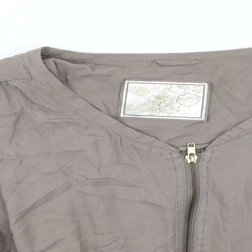 New Look Womens Grey   Jacket  Size 12