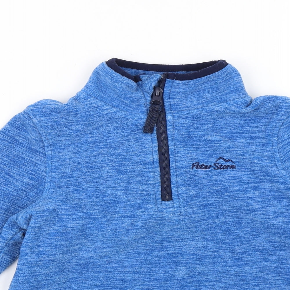 Peter Storm Boys Blue   Pullover Jumper Size 5-6 Years