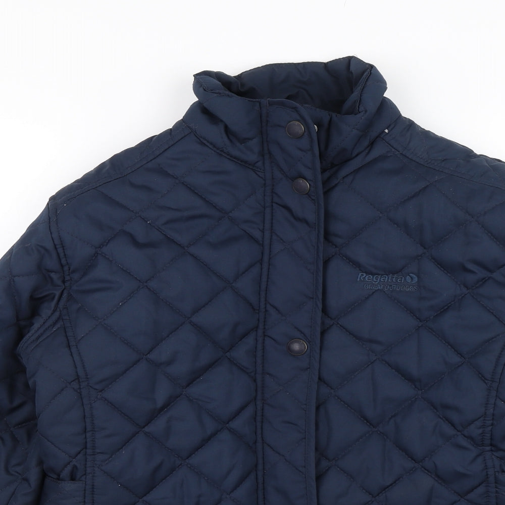Regatta Womens Blue   Puffer Jacket Jacket Size 10