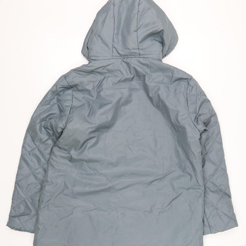 Anne De Lancay Womens Blue   Jacket  Size M