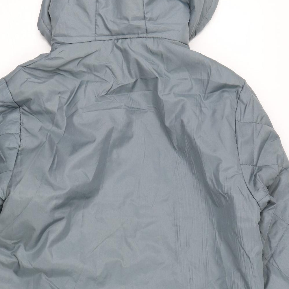 Anne De Lancay Womens Blue   Jacket  Size M