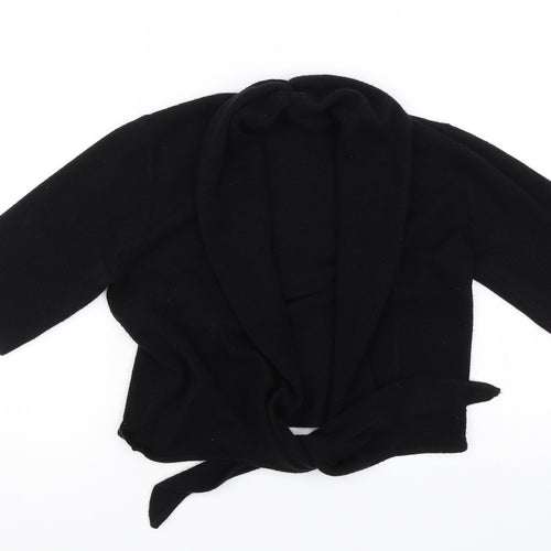 TU Womens Black   Shrug Jumper Size 10
