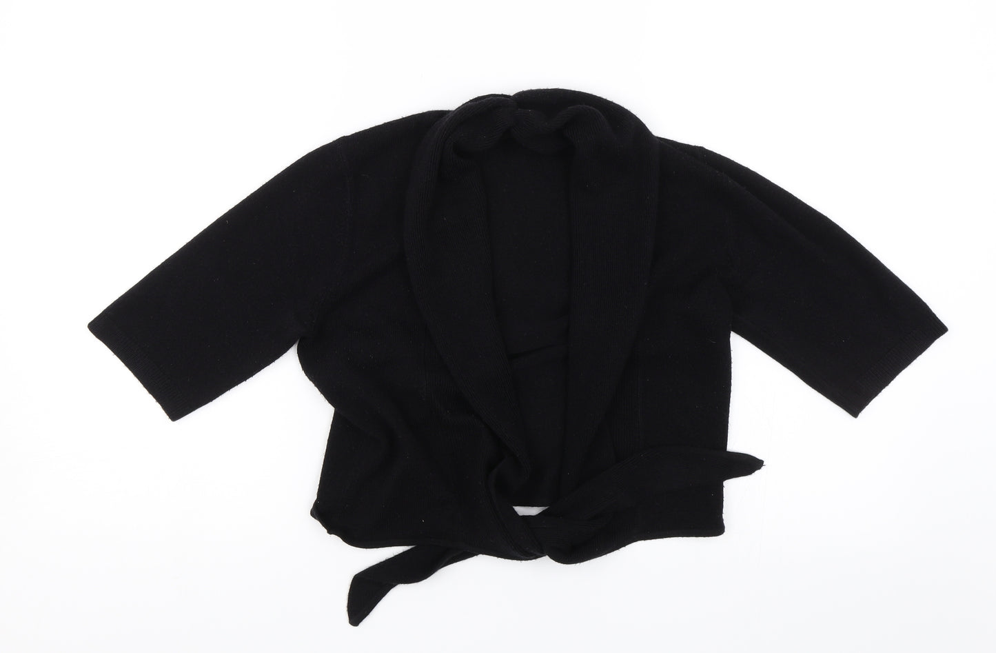 TU Womens Black   Shrug Jumper Size 10