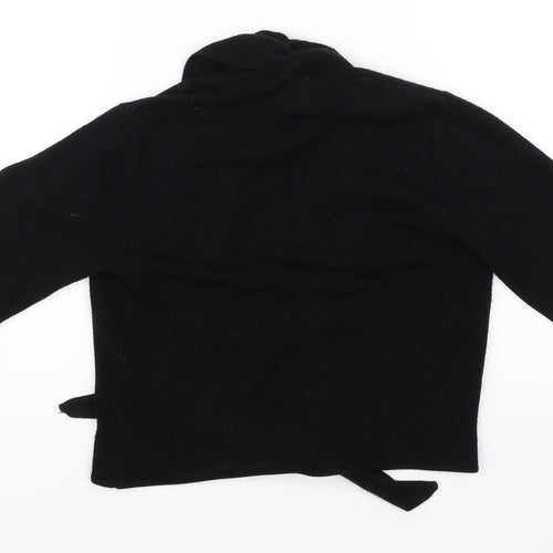 TU Womens Black   Shrug Jumper Size 10
