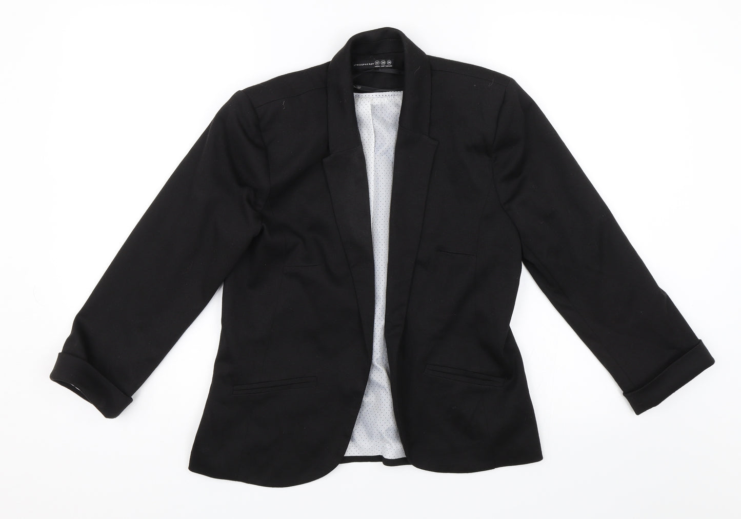 Atmosphere Womens Black   Jacket  Size 10