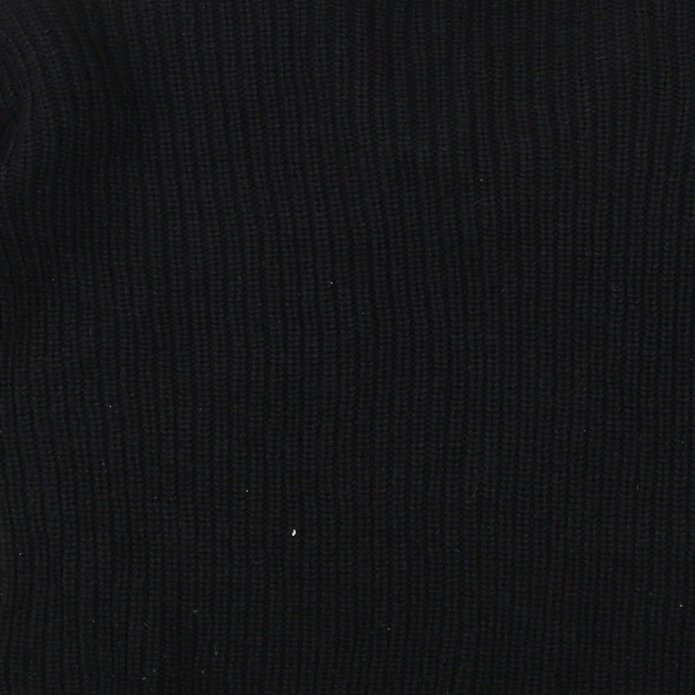 Papaya Womens Black   Pullover Jumper Size S