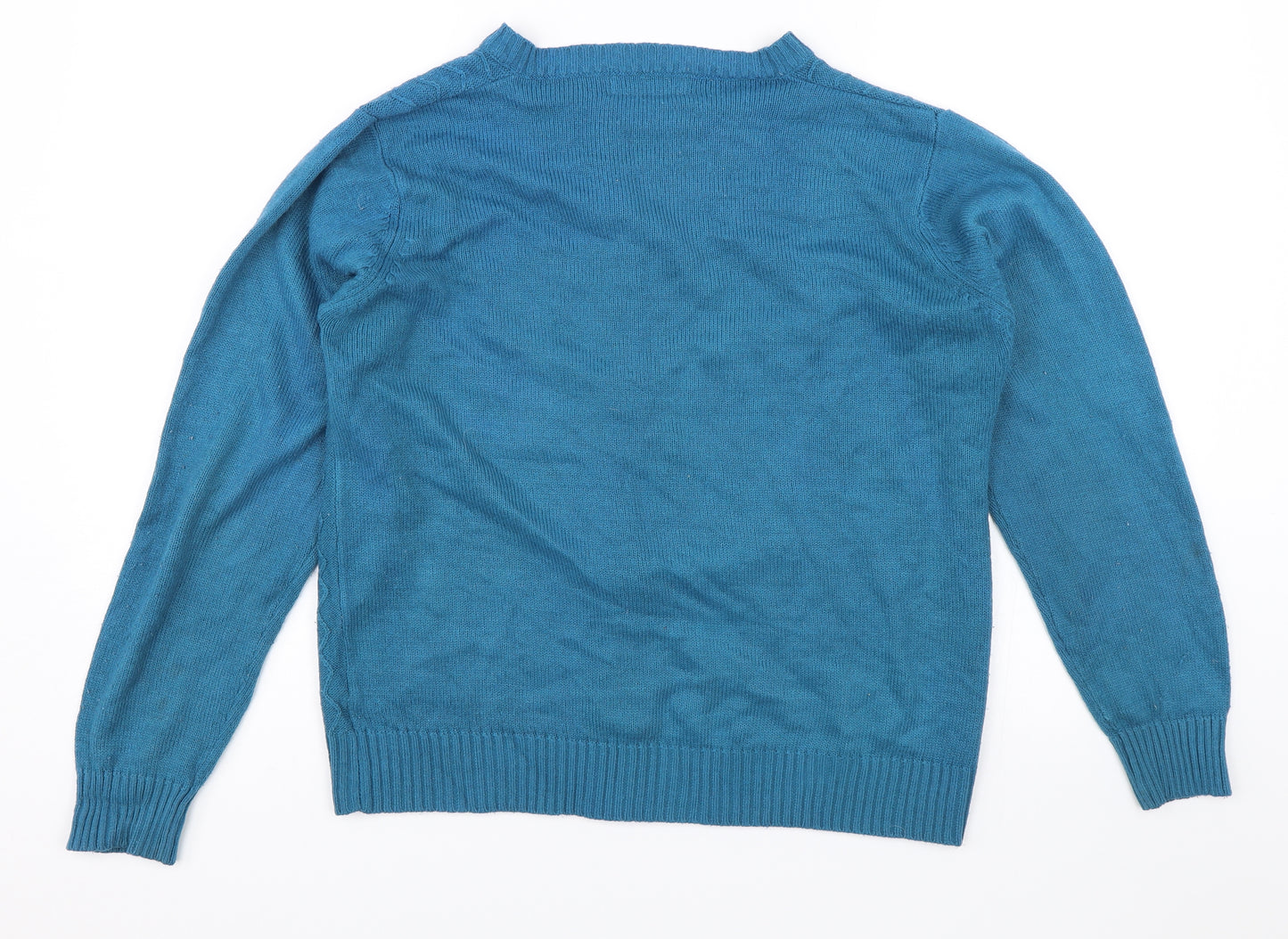 Honor Milburn Womens Blue   Cardigan Jumper Size M