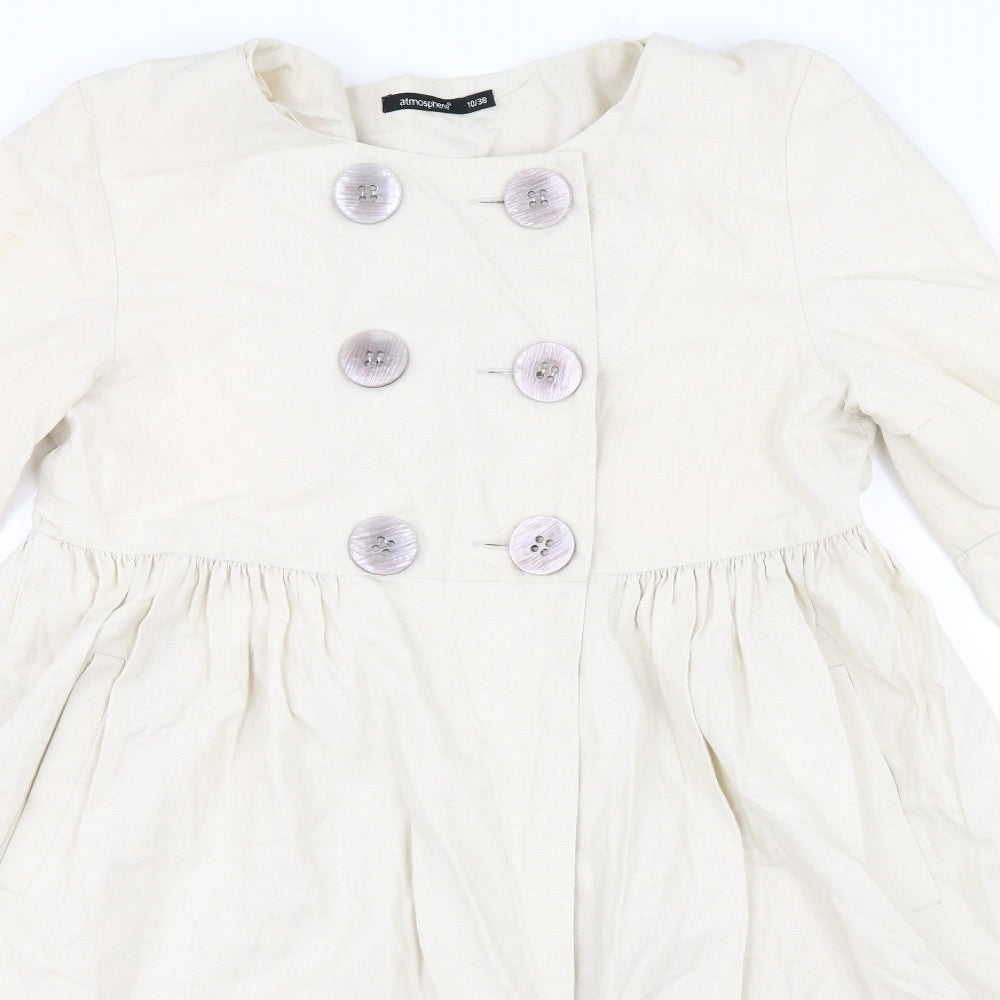 Atmosphere Womens Beige   Shift  Size 10