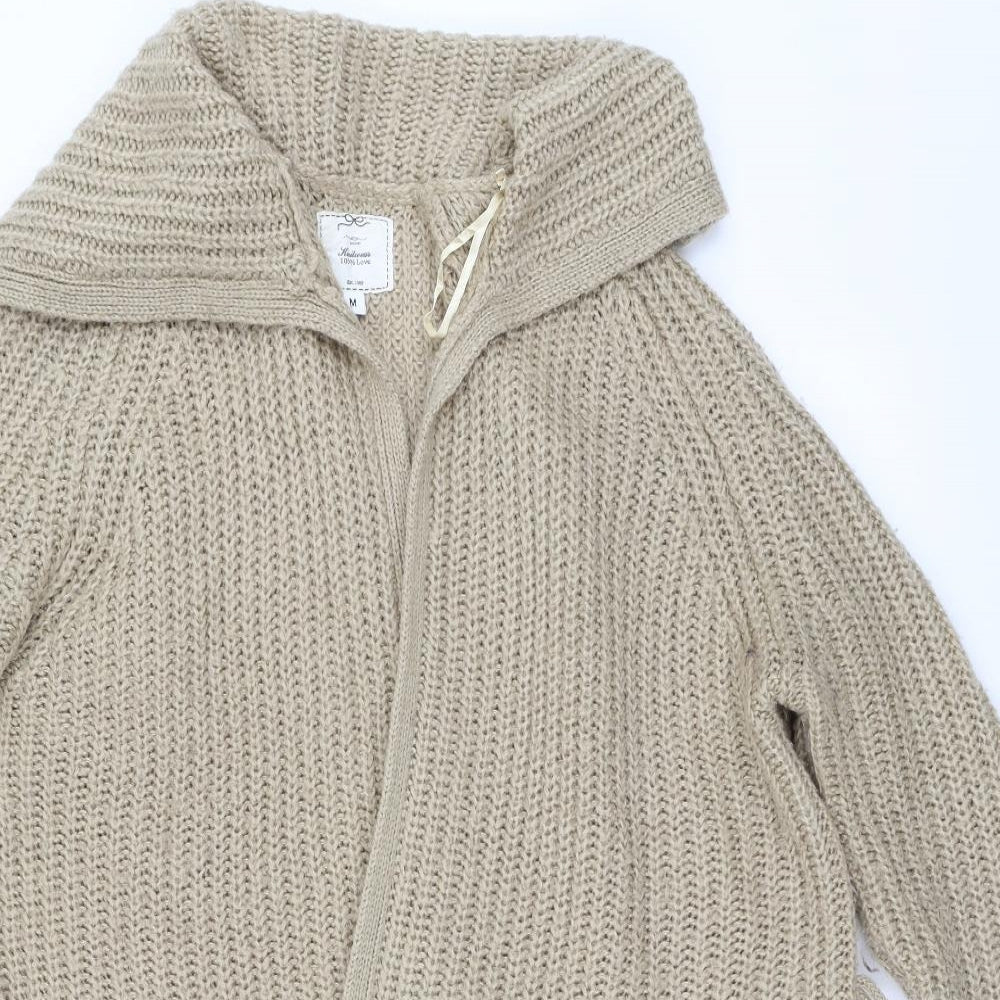 New Look Womens Beige   Cardigan Jumper Size M