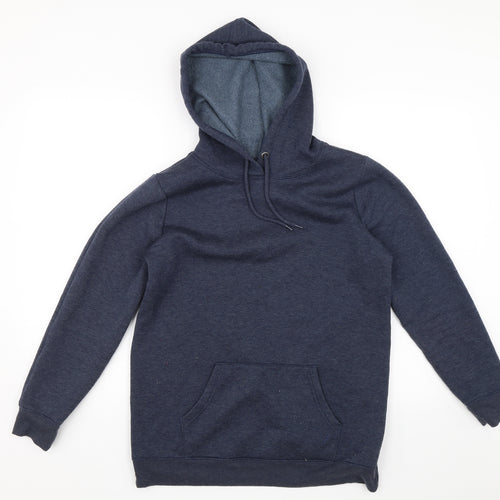 Papaya Womens Blue   Pullover Hoodie Size M