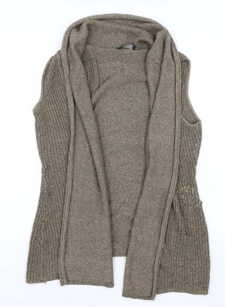 Principles Womens Brown Cardigan Jumper Size 10