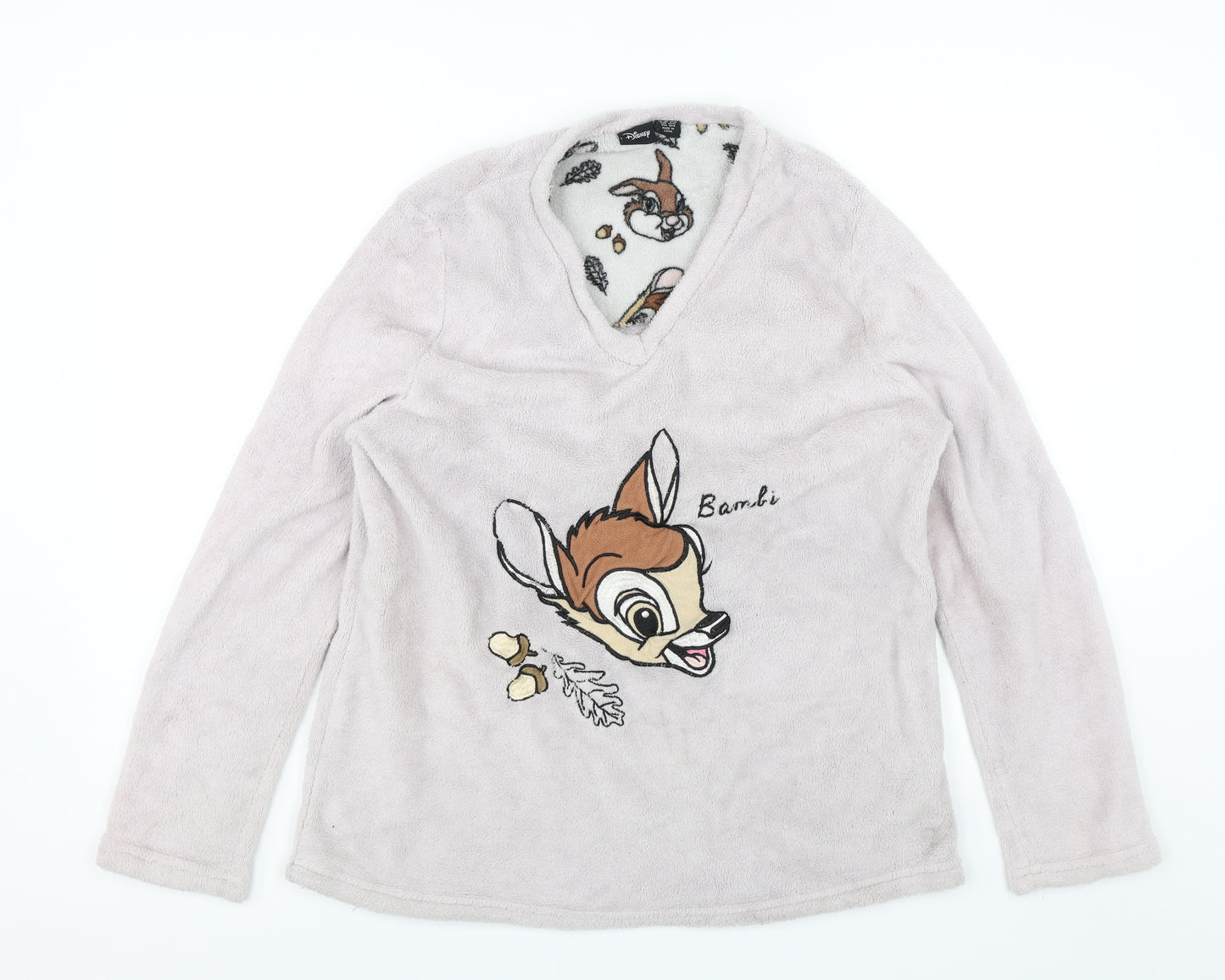 Love to Lounge Womens Purple   Pullover Jumper Size L  - Bambi