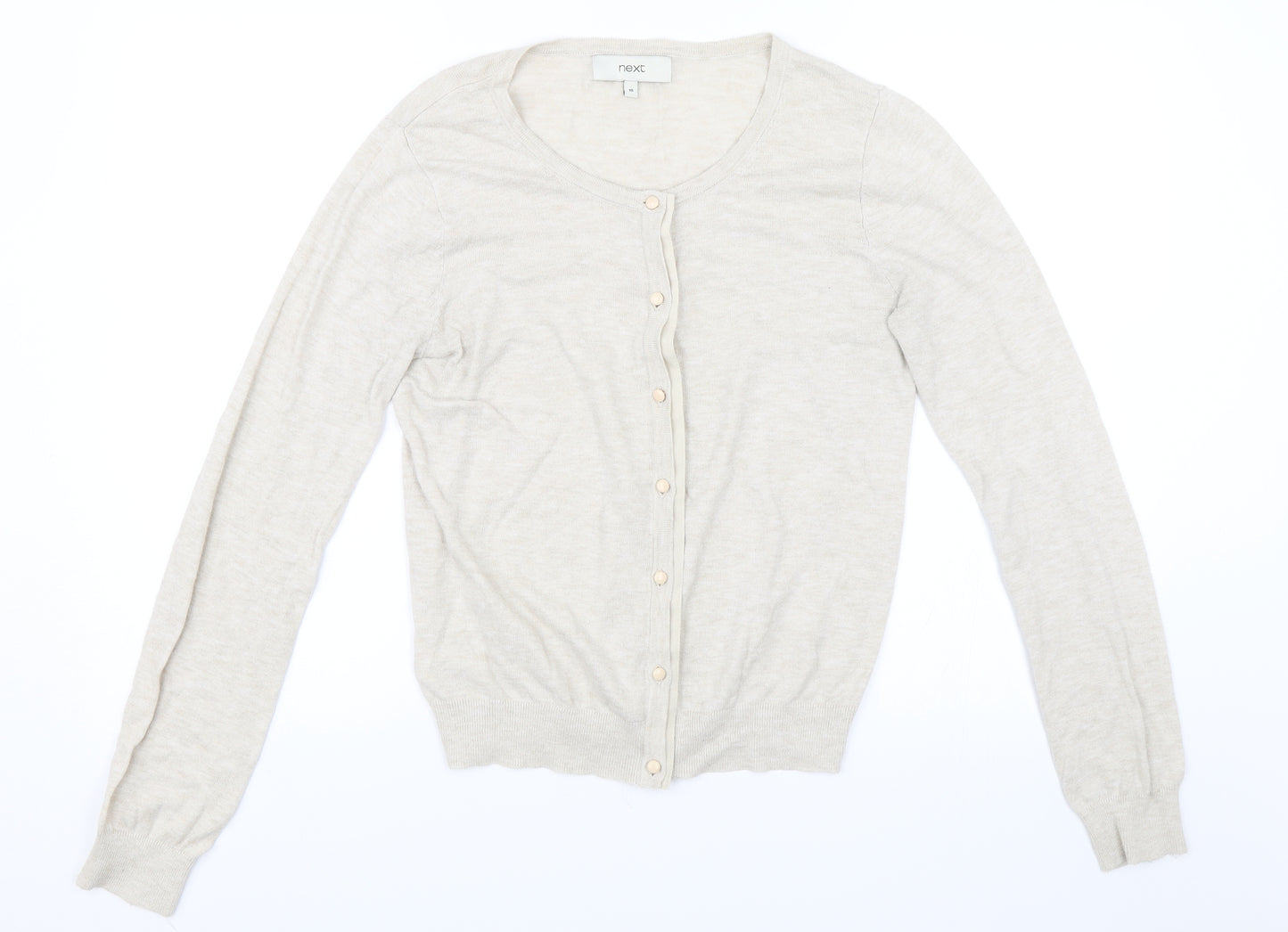 NEXT Womens Beige   Cape Jumper Size 10