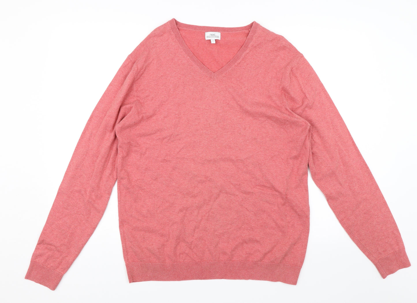 NEXT Mens Red   Pullover Jumper Size L