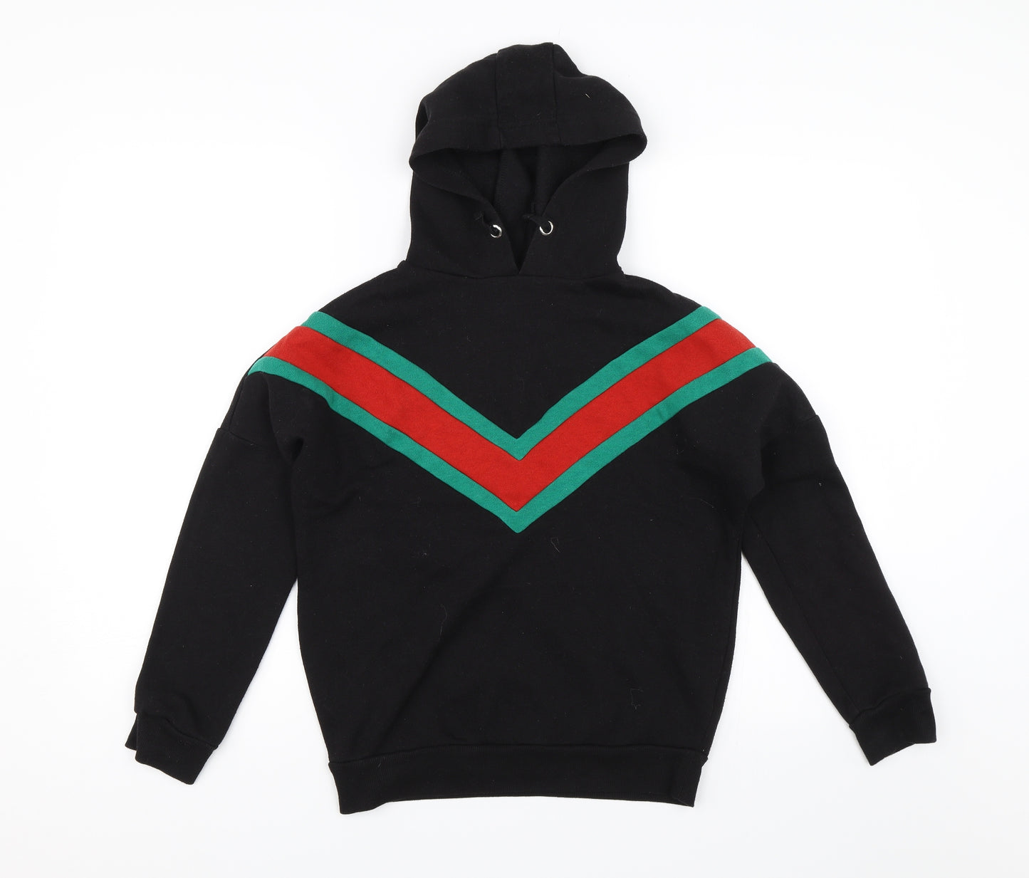 Primark Boys Black   Pullover Hoodie Size 11-12 Years