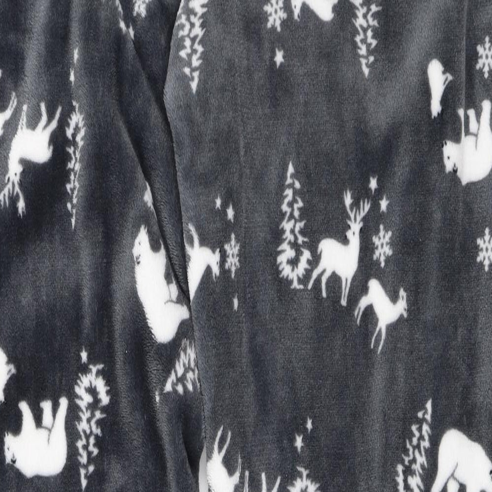 New Look Womens Grey Solid   Lounge Pants Size 16  - Polar bears