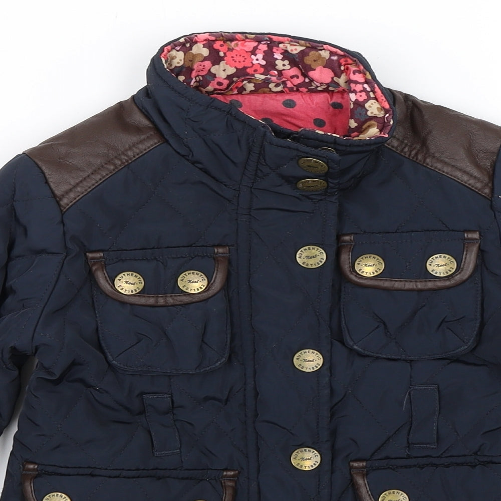 NEXT Girls Blue   Jacket  Size 3-4 Years