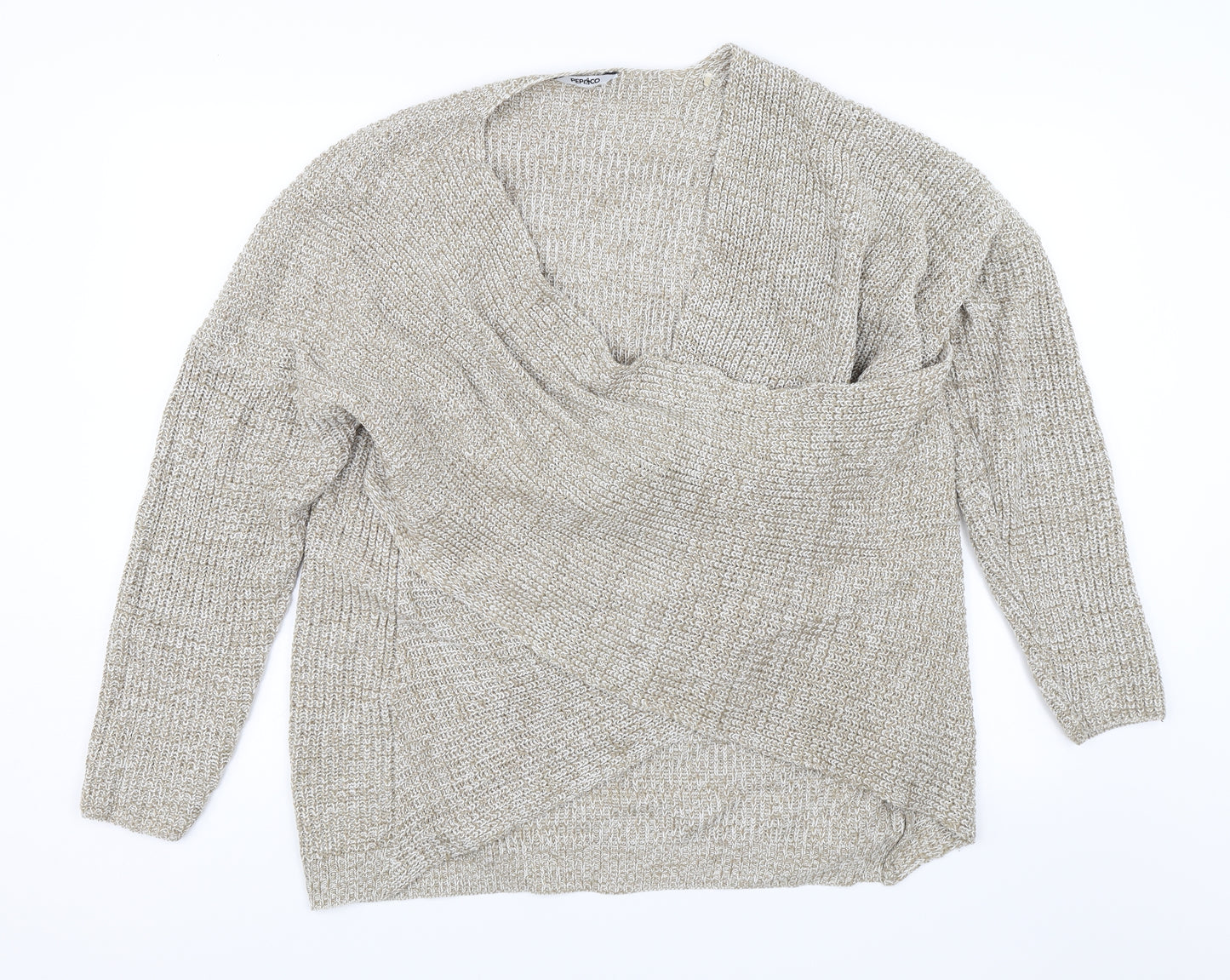 PEP&CO  Womens Beige   Pullover Jumper Size 22