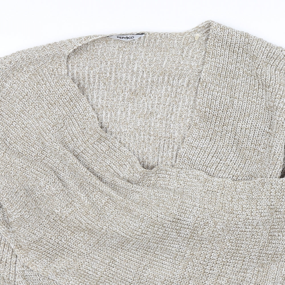PEP&CO  Womens Beige   Pullover Jumper Size 22