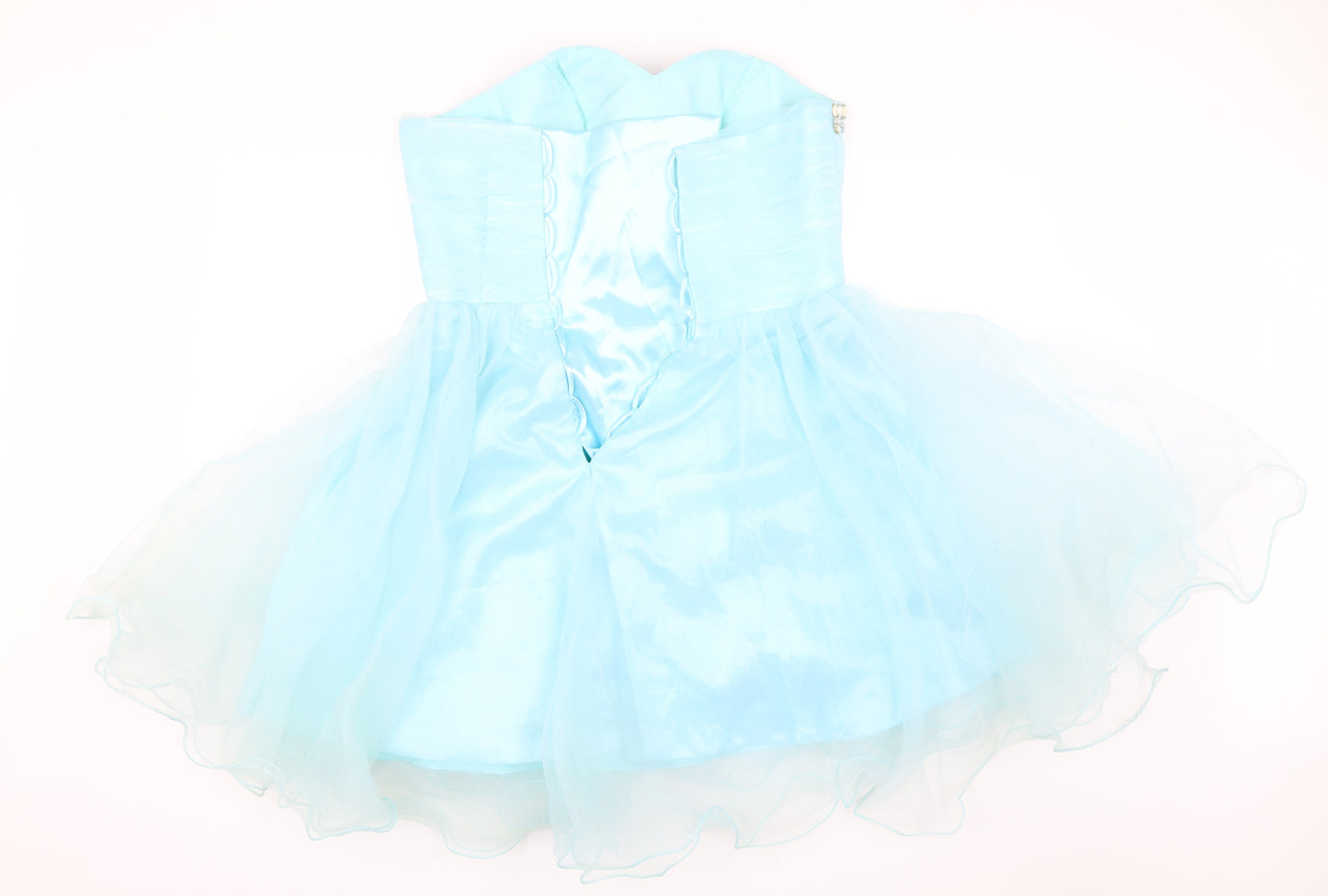 Grace Karin Womens Blue   Ball Gown  Size 16