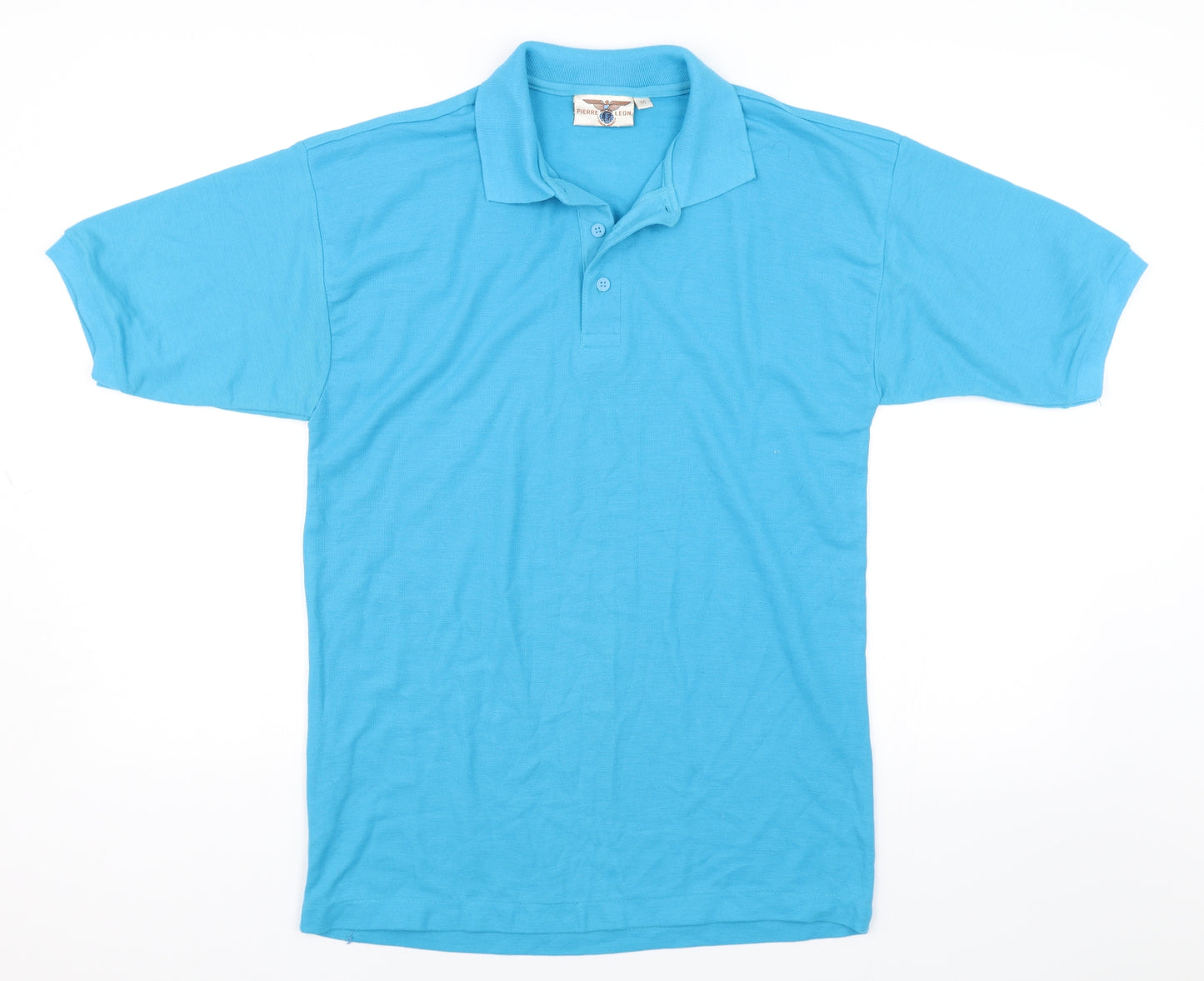 Pierre Leon Mens Blue    Polo Size M