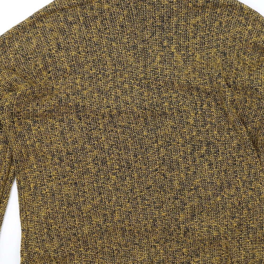 Topshop Womens Yellow   Pullover Jumper Size 6