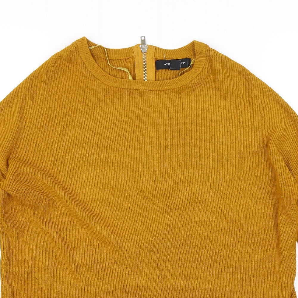 Atmosphere Womens Yellow   Pullover Jumper Size 6