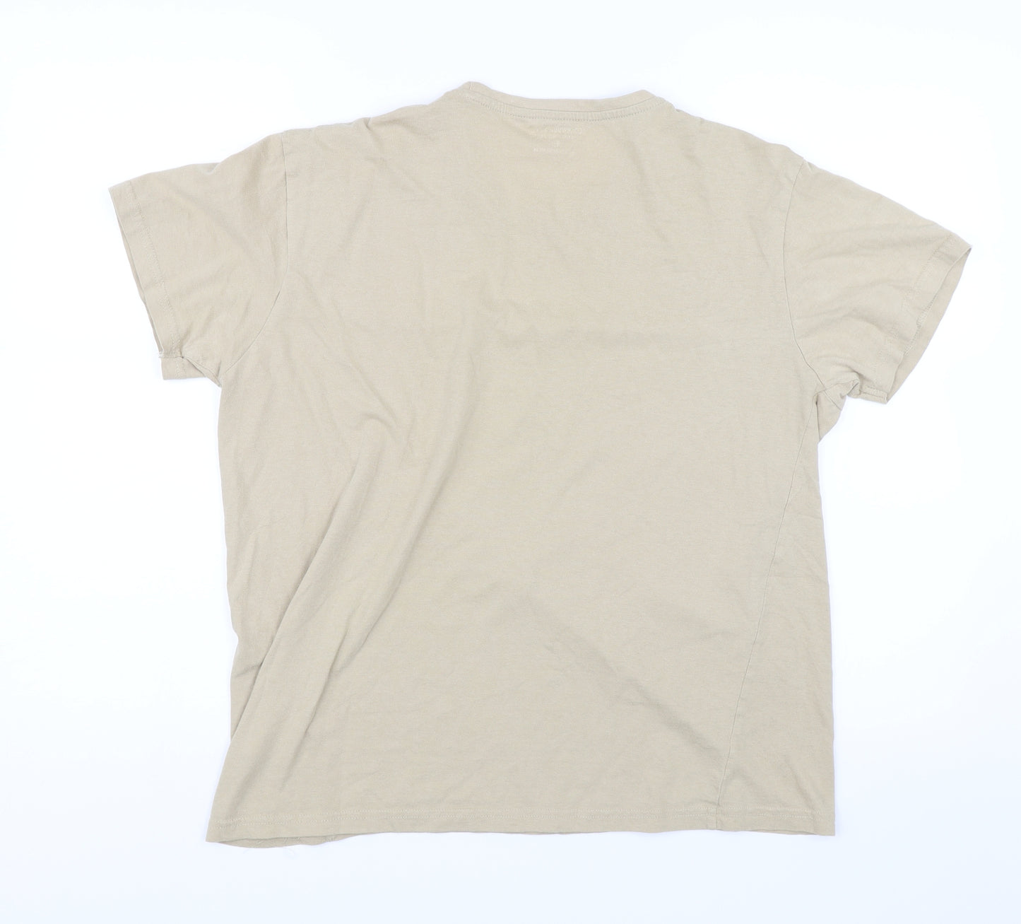 Cedar Wood State Womens Beige   Basic T-Shirt Size M