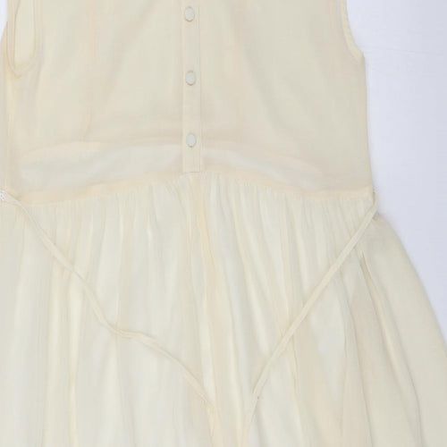 River Island Womens White Floral  Shift  Size 12