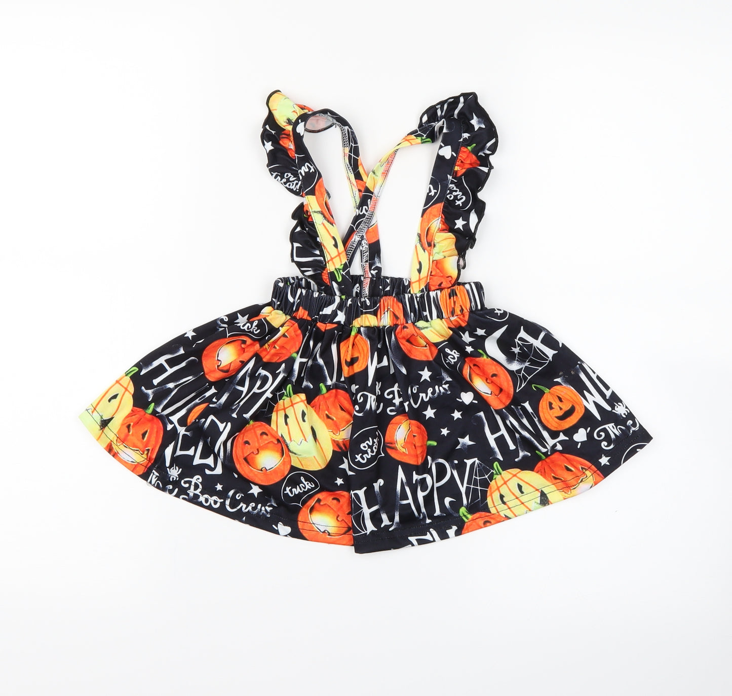 Preworn  Black   A-Line Skirt Size 9-12 Months  - Halloween