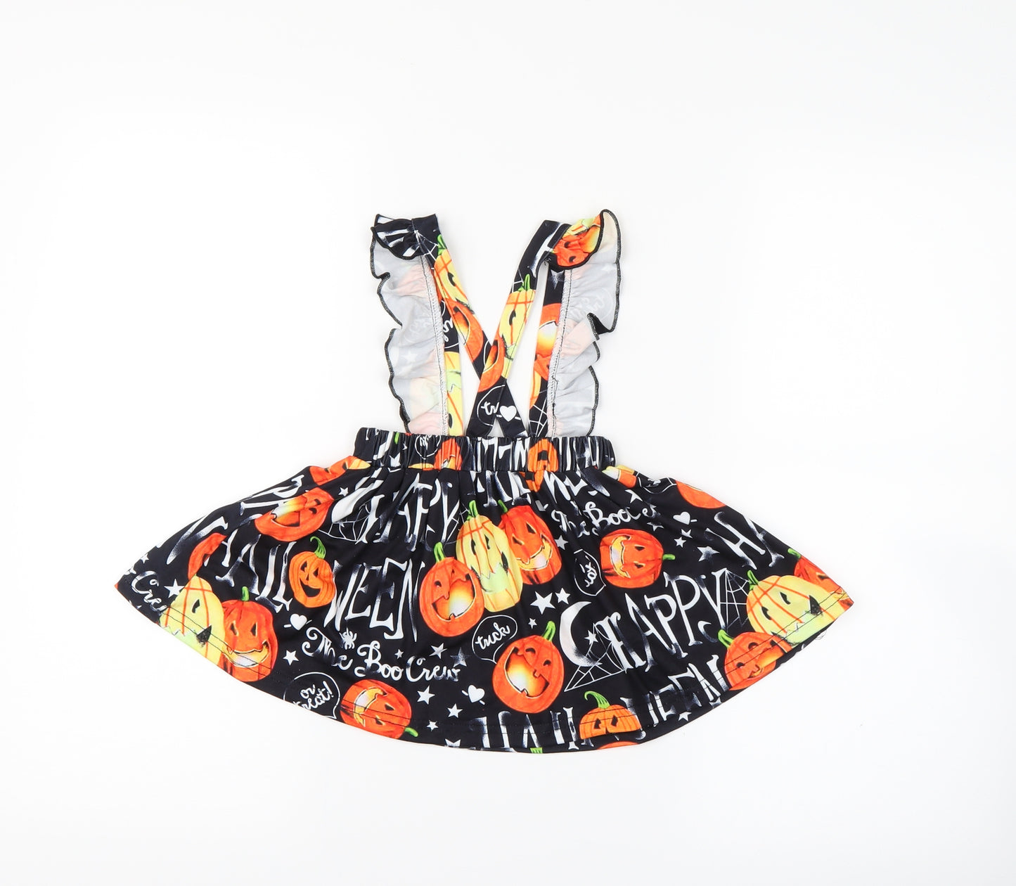 Preworn  Black   A-Line Skirt Size 9-12 Months  - Halloween