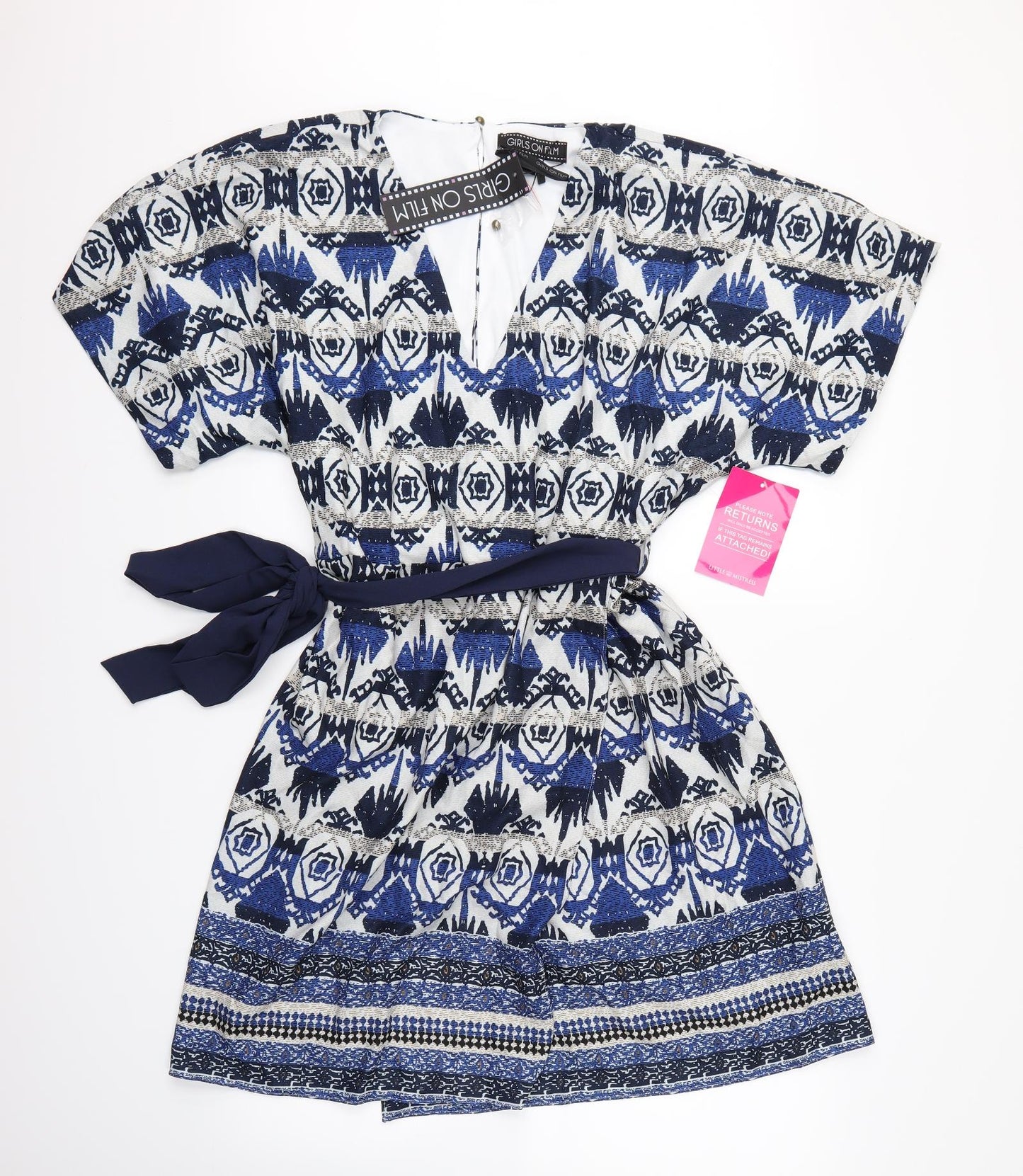 Girls On Film Womens Blue   A-Line  Size 18