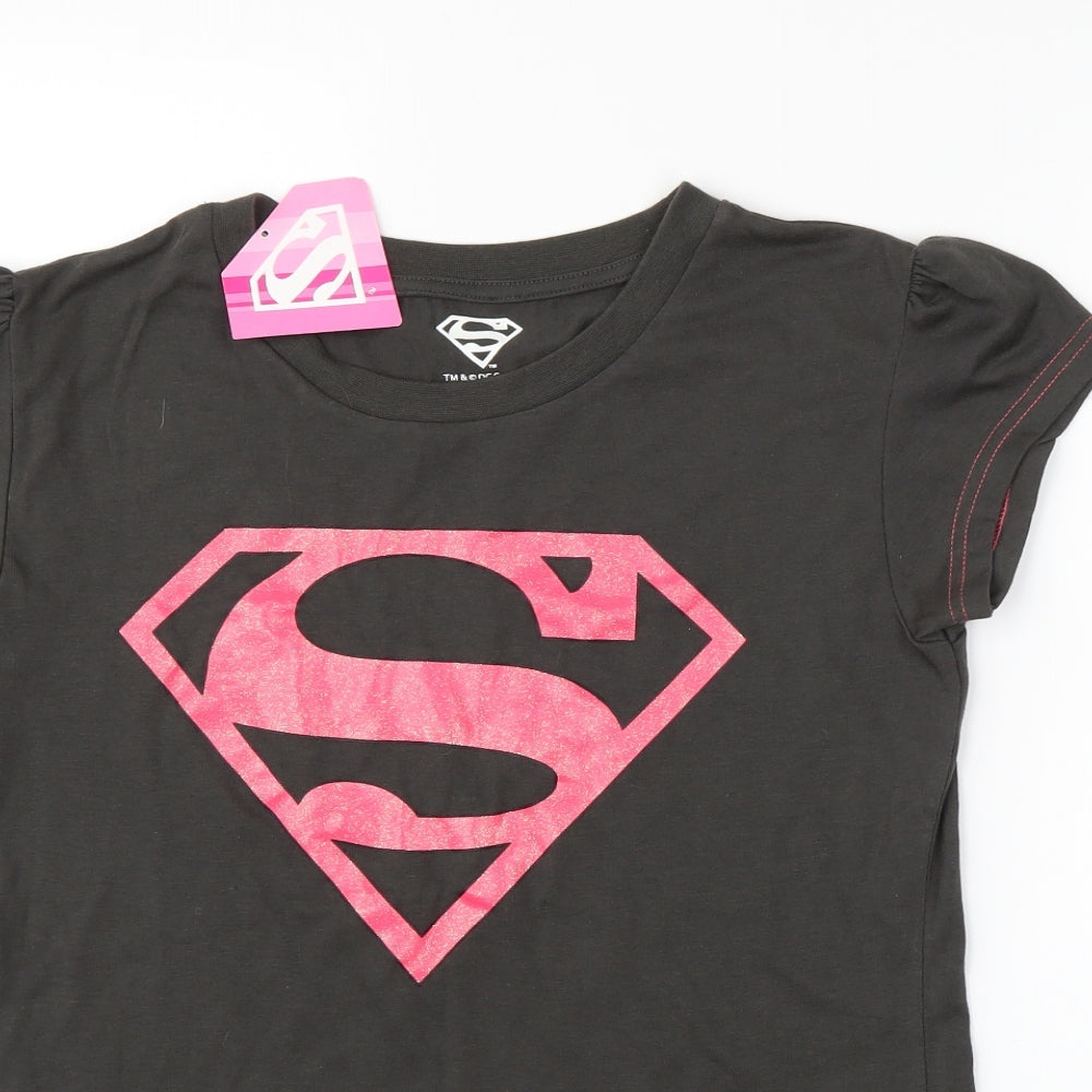 Superman Womens Green   Basic Blouse Size 12