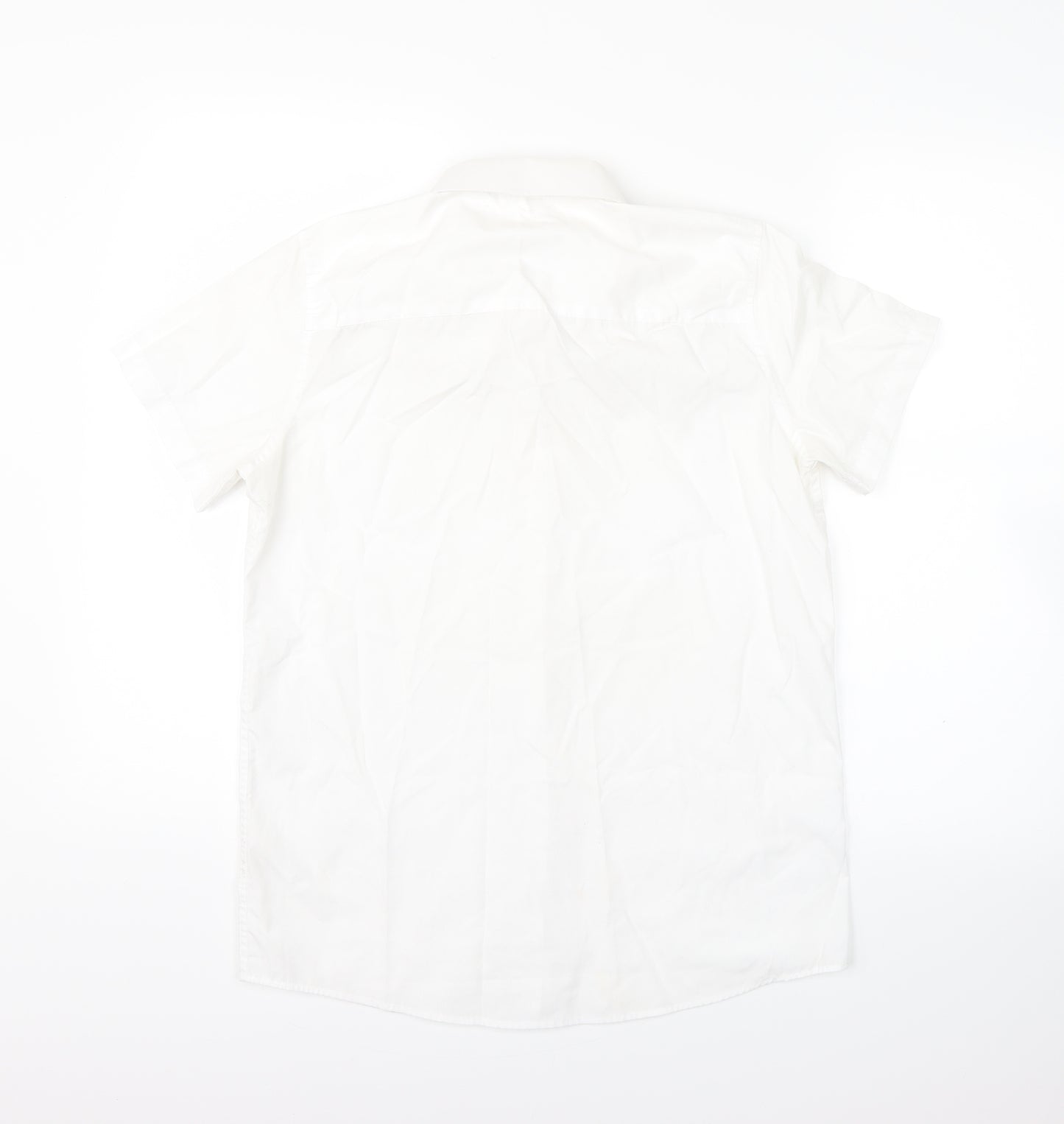 F&F Girls White   Basic Button-Up Size 13-14 Years