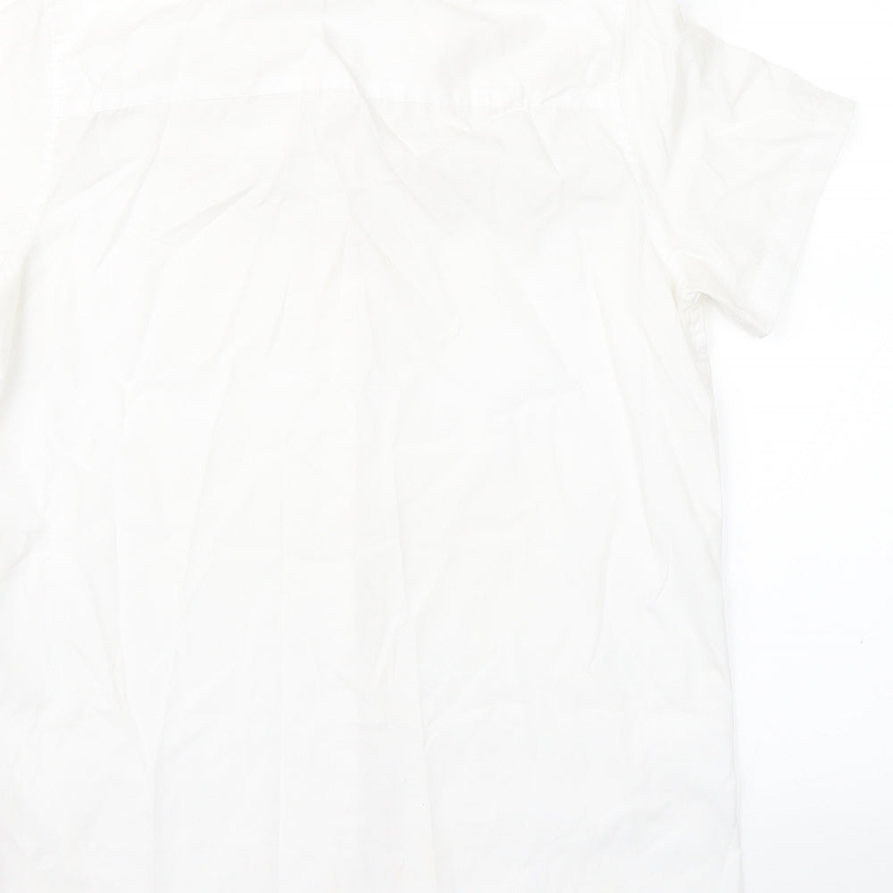 F&F Girls White   Basic Button-Up Size 13-14 Years