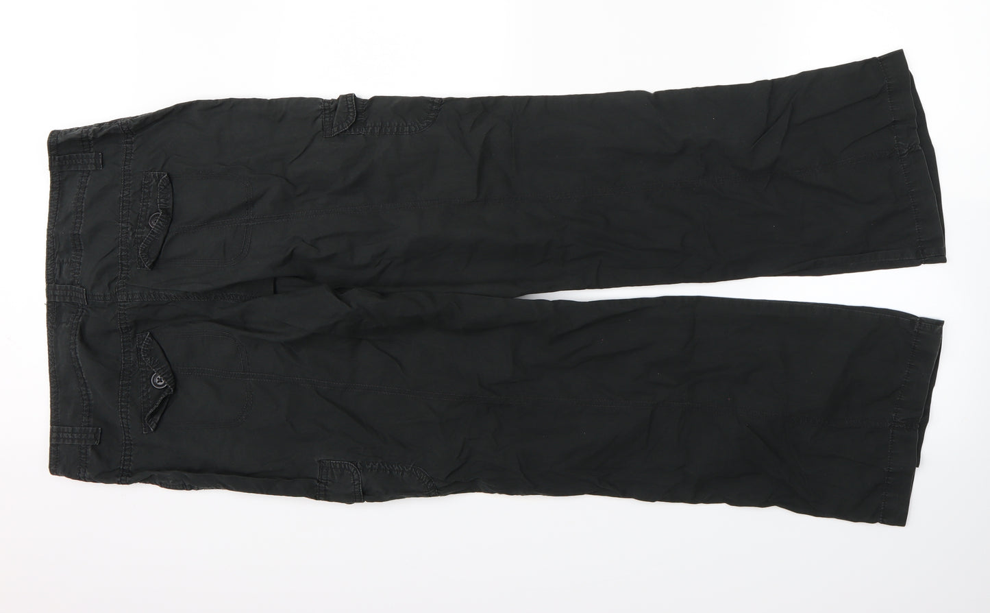 Cherokee Womens Black   Cargo Trousers Size 12 L30 in