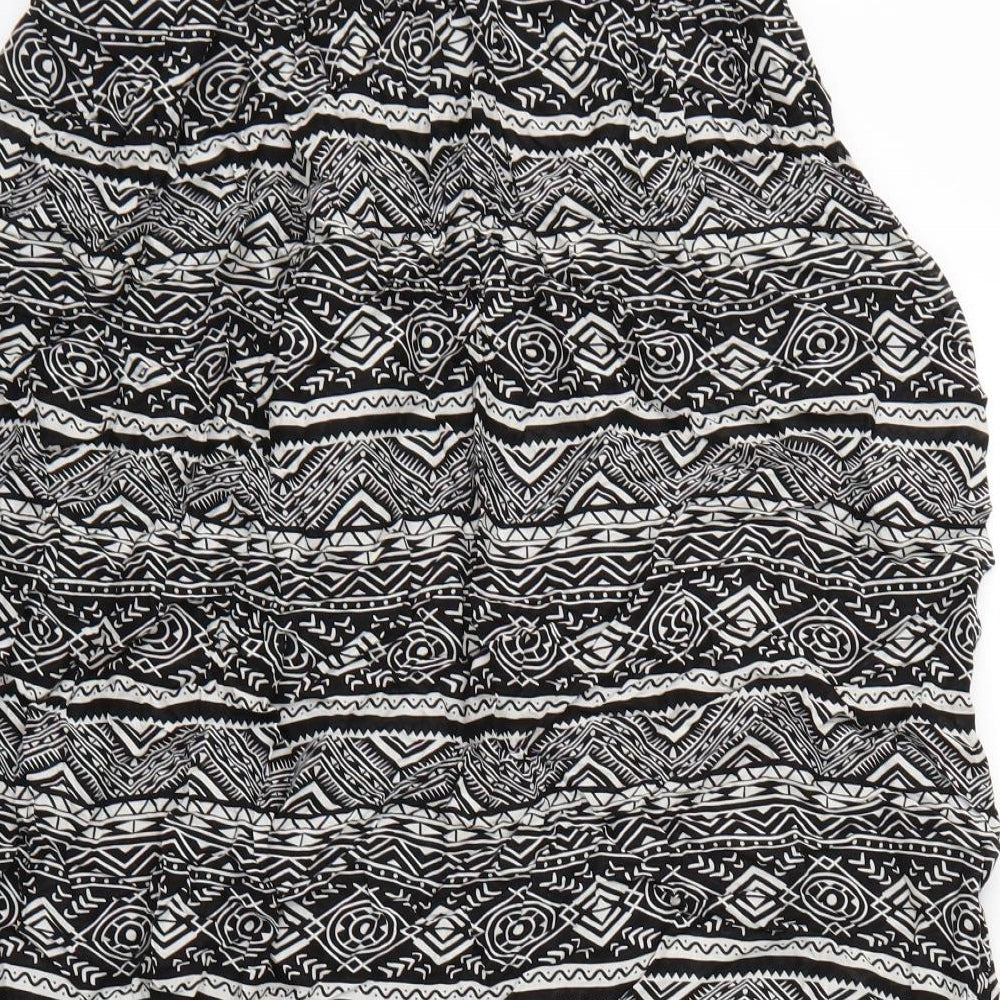 New Look Womens Black   Flare Skirt Size 10