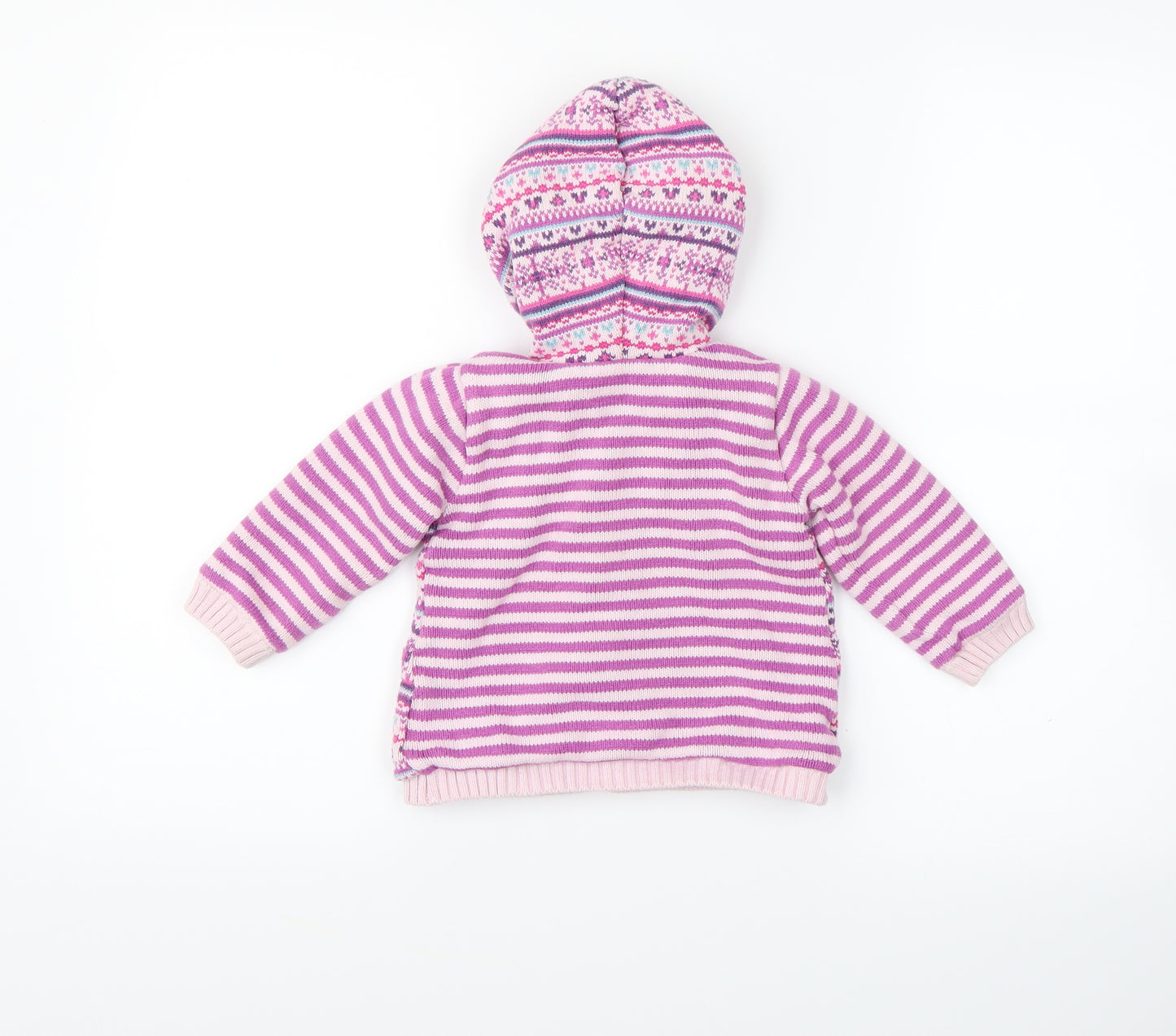 Preworn  Pink   Basic Jacket Jacket Size 9-12 Months