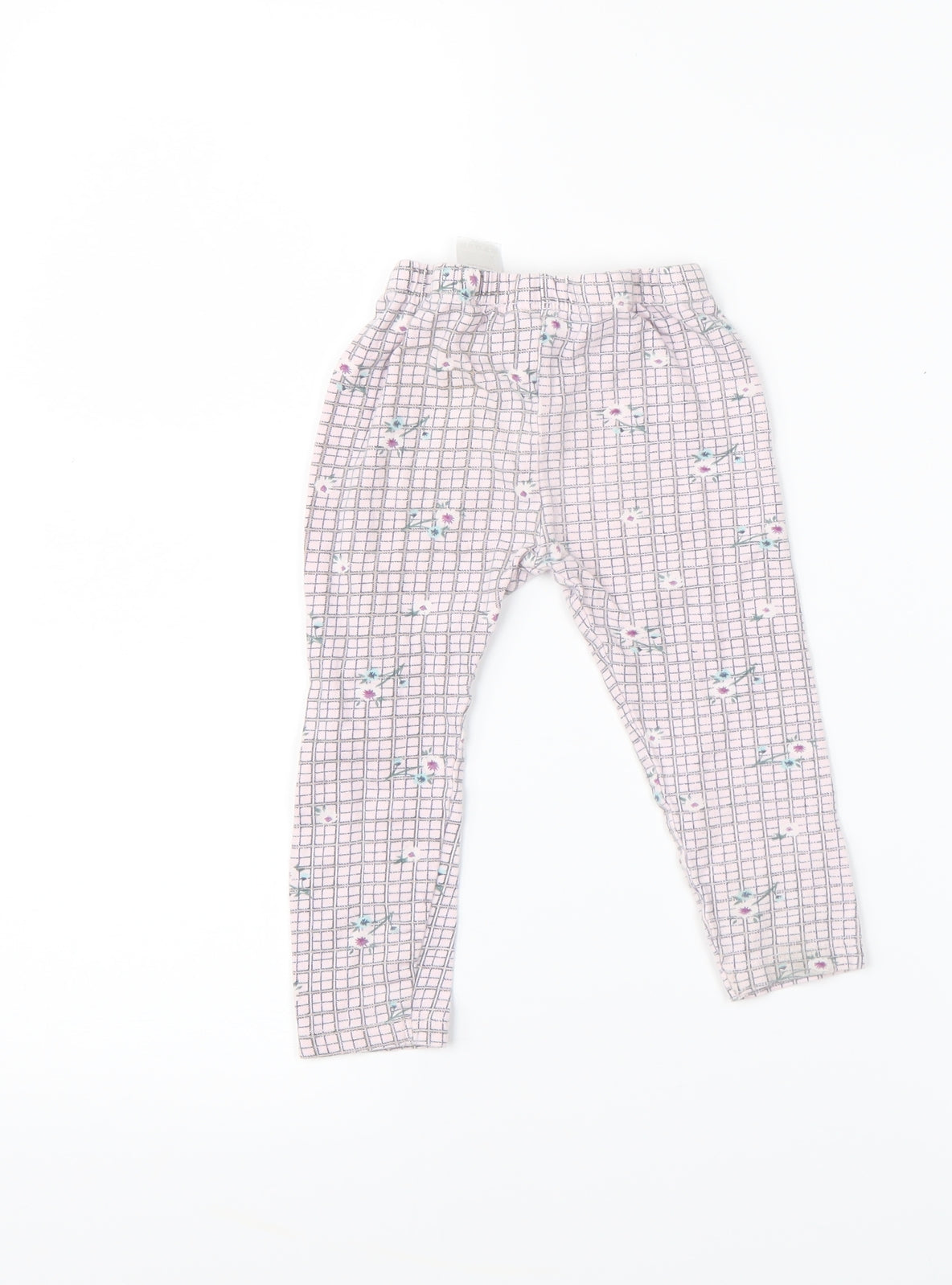 pep&co  Pink Floral  Jogger Leggings Size 9-12 Months