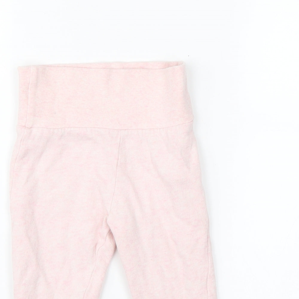 F&F baby  Pink   Jogger Trousers Size 9-12 Months