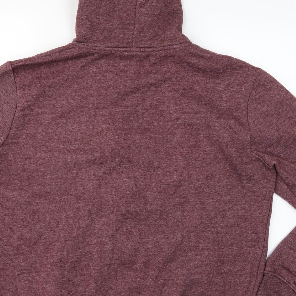 gb uk Mens Purple   Full Zip Hoodie Size L